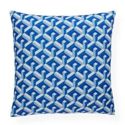 Jonathan Adler Torino Grid/Circuit Outdoor Pillow New Décor