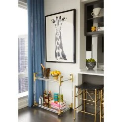 Jonathan Adler Jacques Bar Cart Bars & Bar Carts