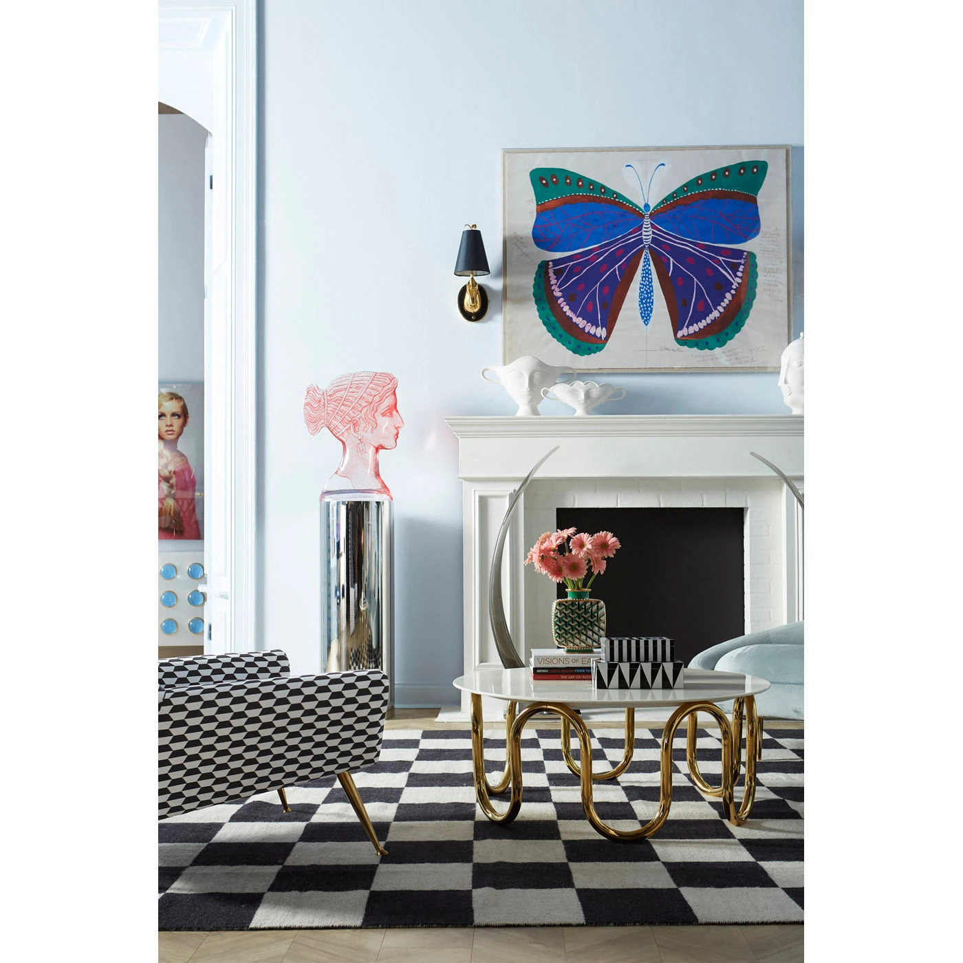 Jonathan Adler Boxes & Canisters Medium Op Art Lacquer Box