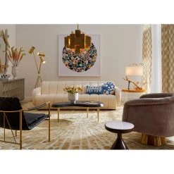 Jonathan Adler Sunburst Hand-Knotted Rug