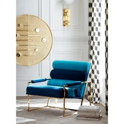 Jonathan Adler Channeled Goldfinger Chair Bestsellers