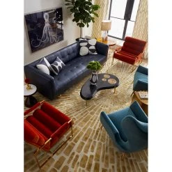 Jonathan Adler Trocadero Kidney Cocktail Table