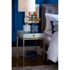 Jonathan Adler Side & Accent Tables Delphine Tall Side Table