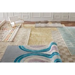 Jonathan Adler Sunburst Hand-Knotted Rug