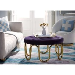 Jonathan Adler Benches & Ottomans Scalinatella Ottoman