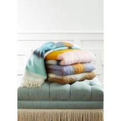 Jonathan Adler Tie Dye Mohair Throw