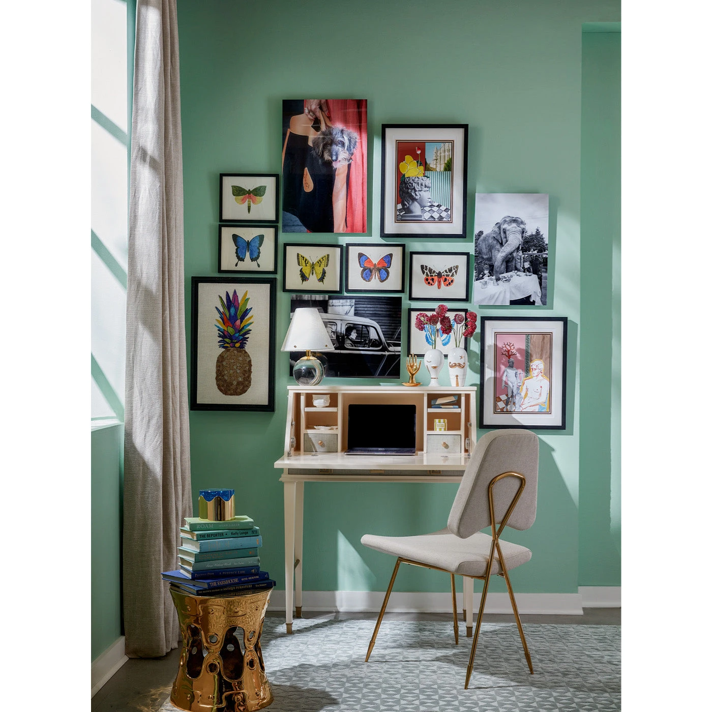 Jonathan Adler Desks Siam Secretary Desk