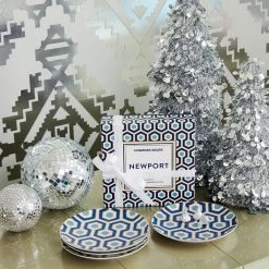 Jonathan Adler Newport Canape Plate Set Serveware & Mugs