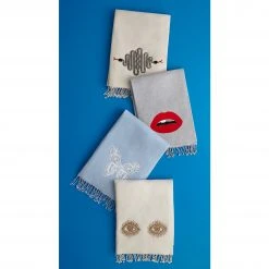 Jonathan Adler Muse Eyes Embellished Throw All Décor