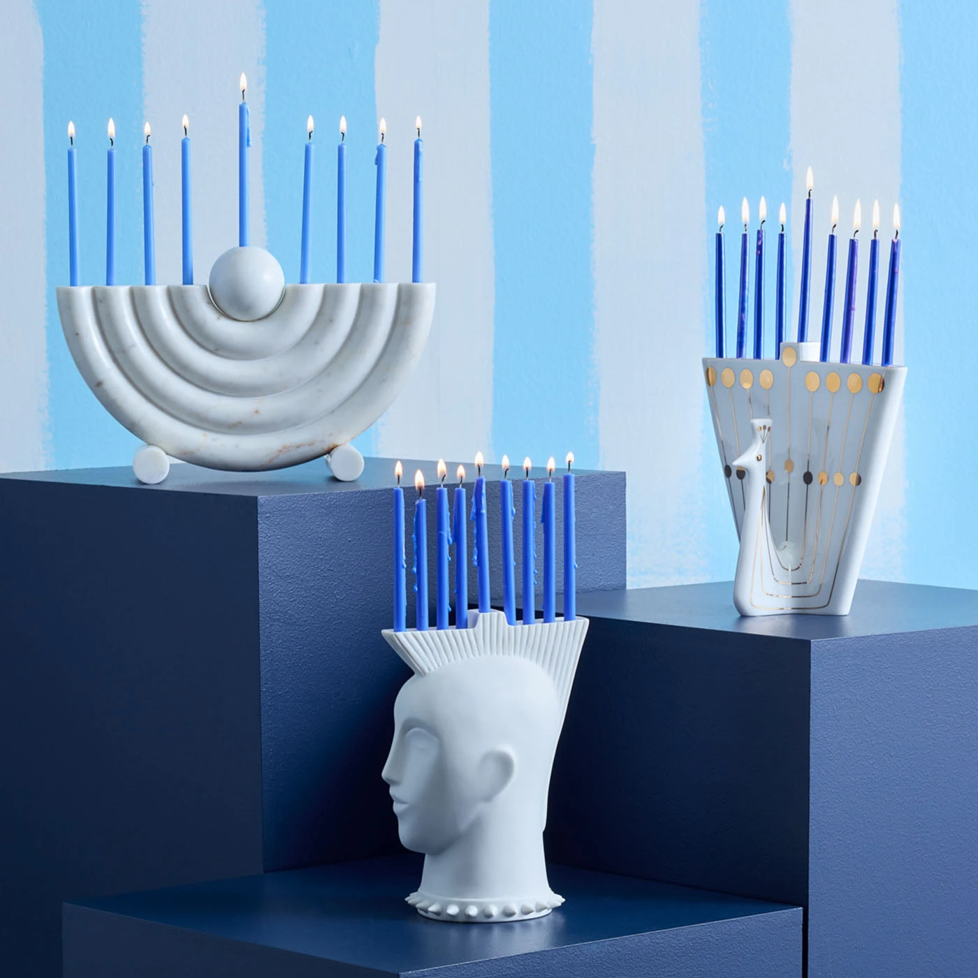 Jonathan Adler Mohawk Menorah All Pottery