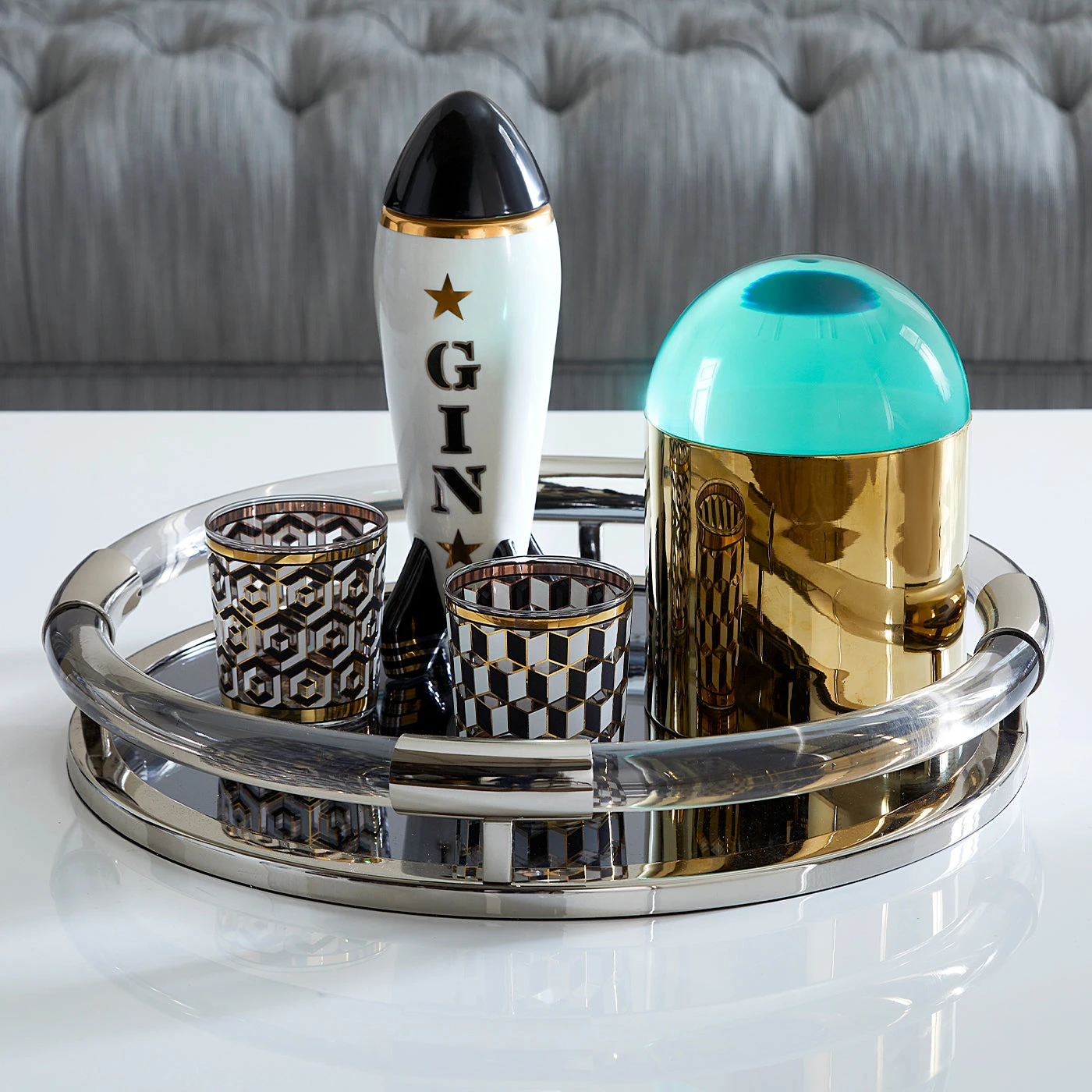 Jonathan Adler Gin Rocket Decanter