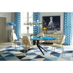 Jonathan Adler Globo Six-Light Linear Chandelier