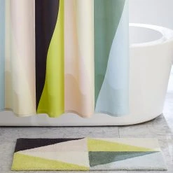 Jonathan Adler Bath Harlequin Shower Curtain