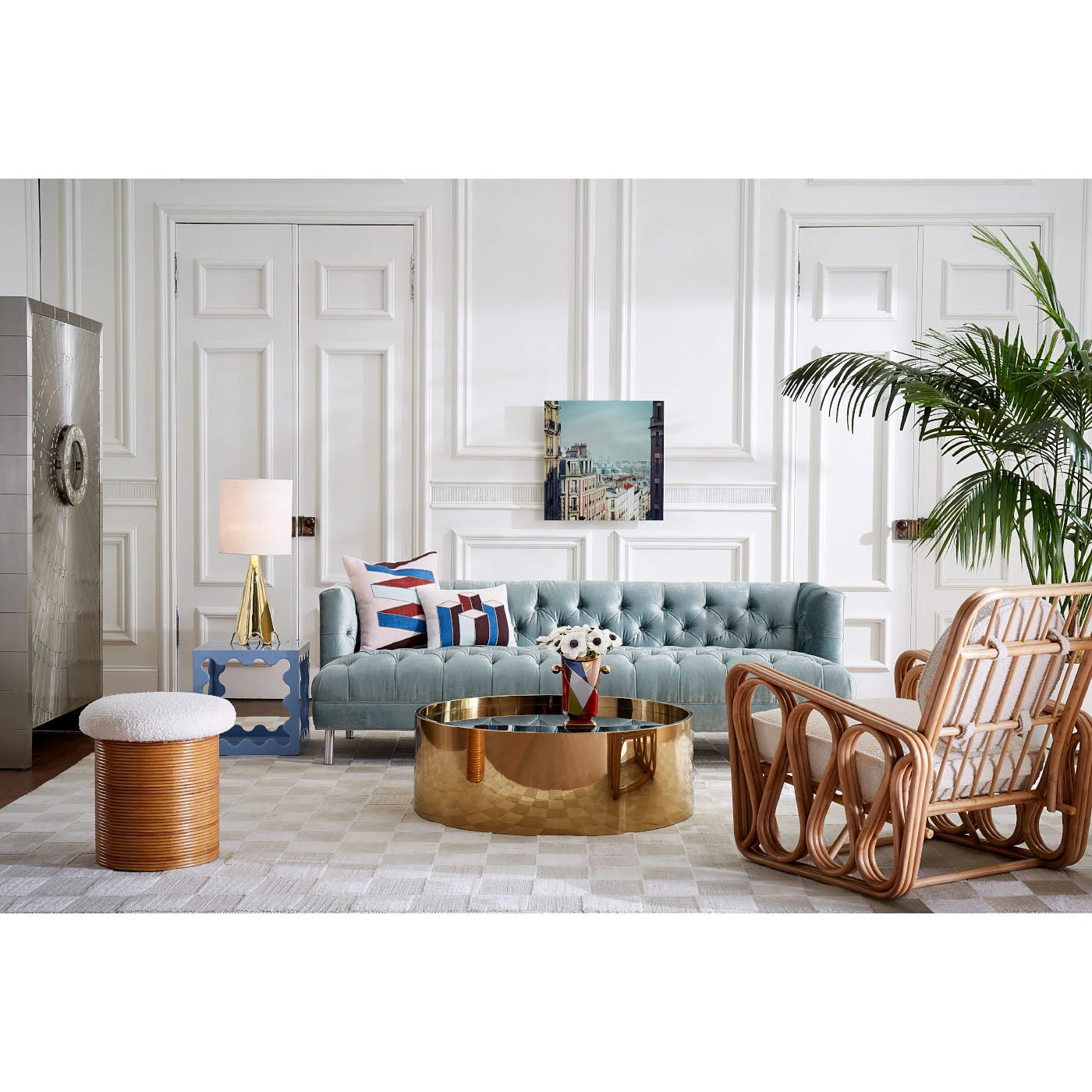 Jonathan Adler Baxter T-Arm Sofa
