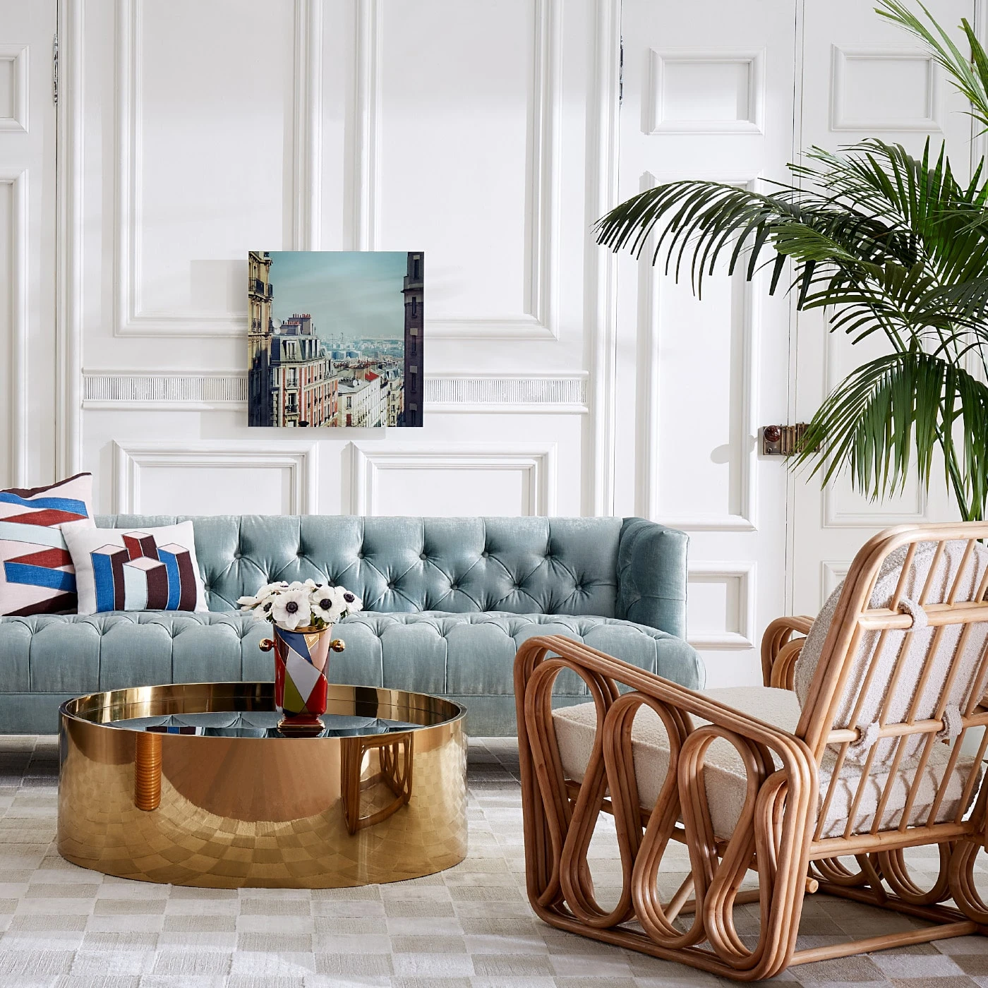 Jonathan Adler Torino Cubes Pillow