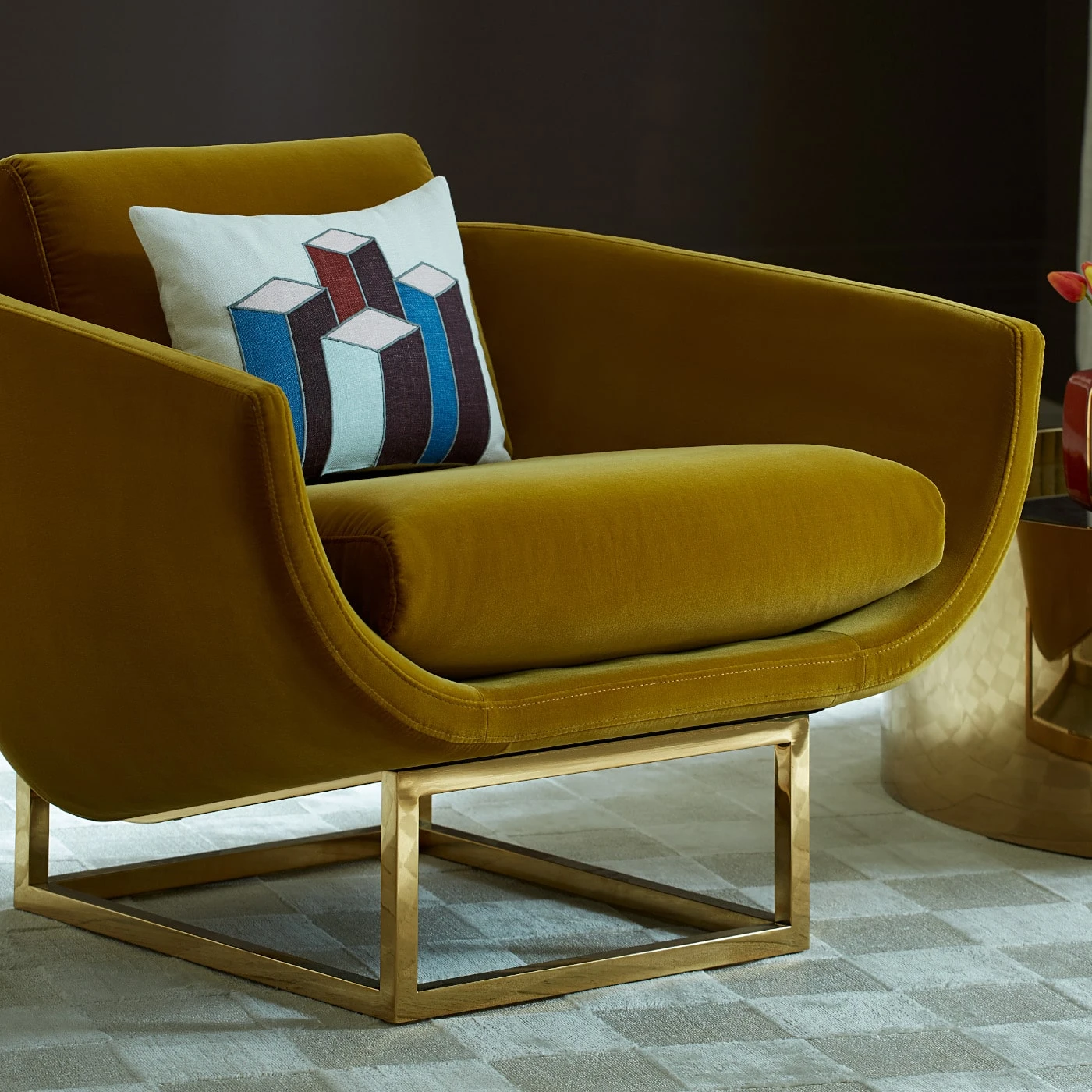 Jonathan Adler Chairs Beaumont Lounge Chair