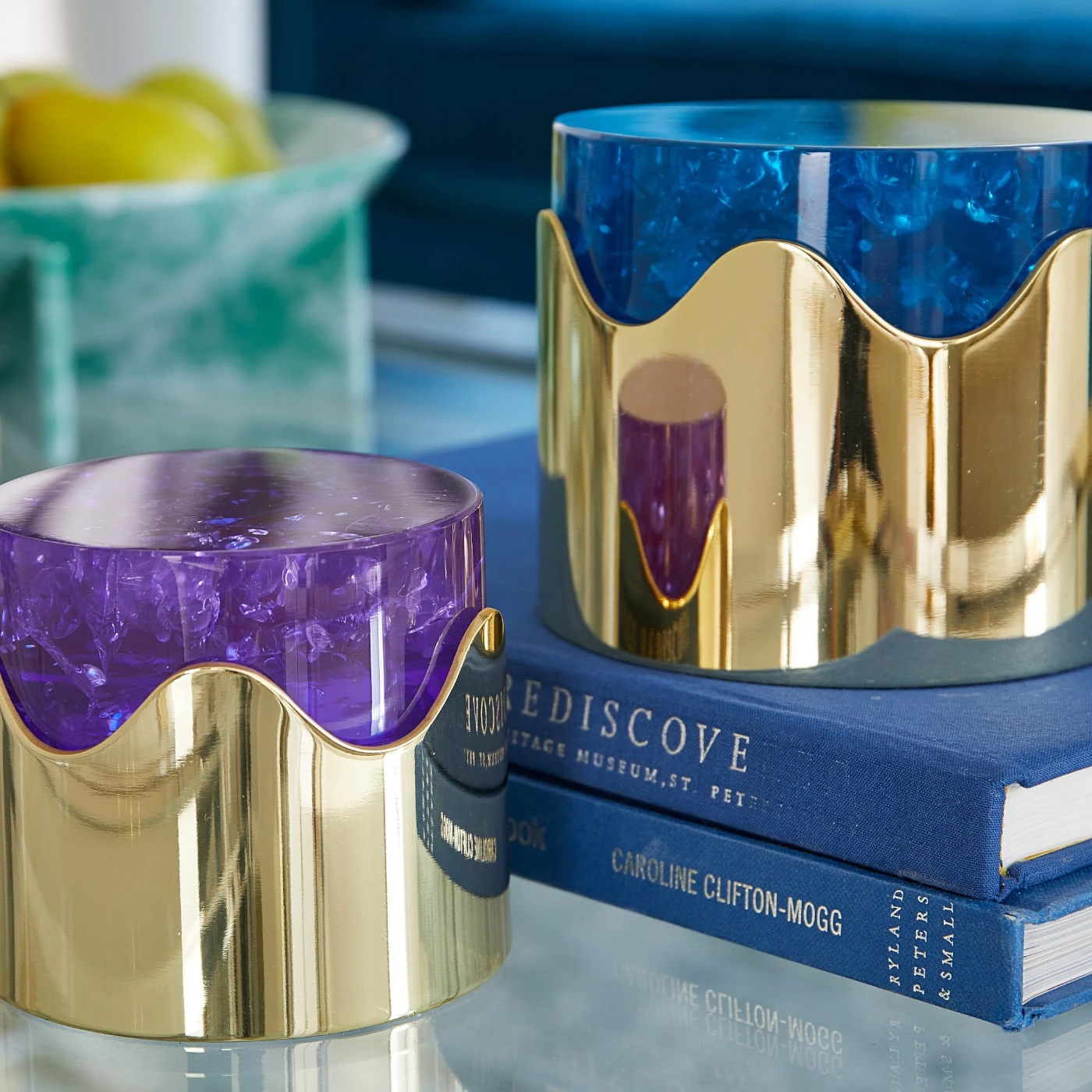 Jonathan Adler Large Ripple Box Boxes & Canisters
