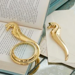 Jonathan Adler Brass Seahorse Magnifying Glass Gifts Under $200