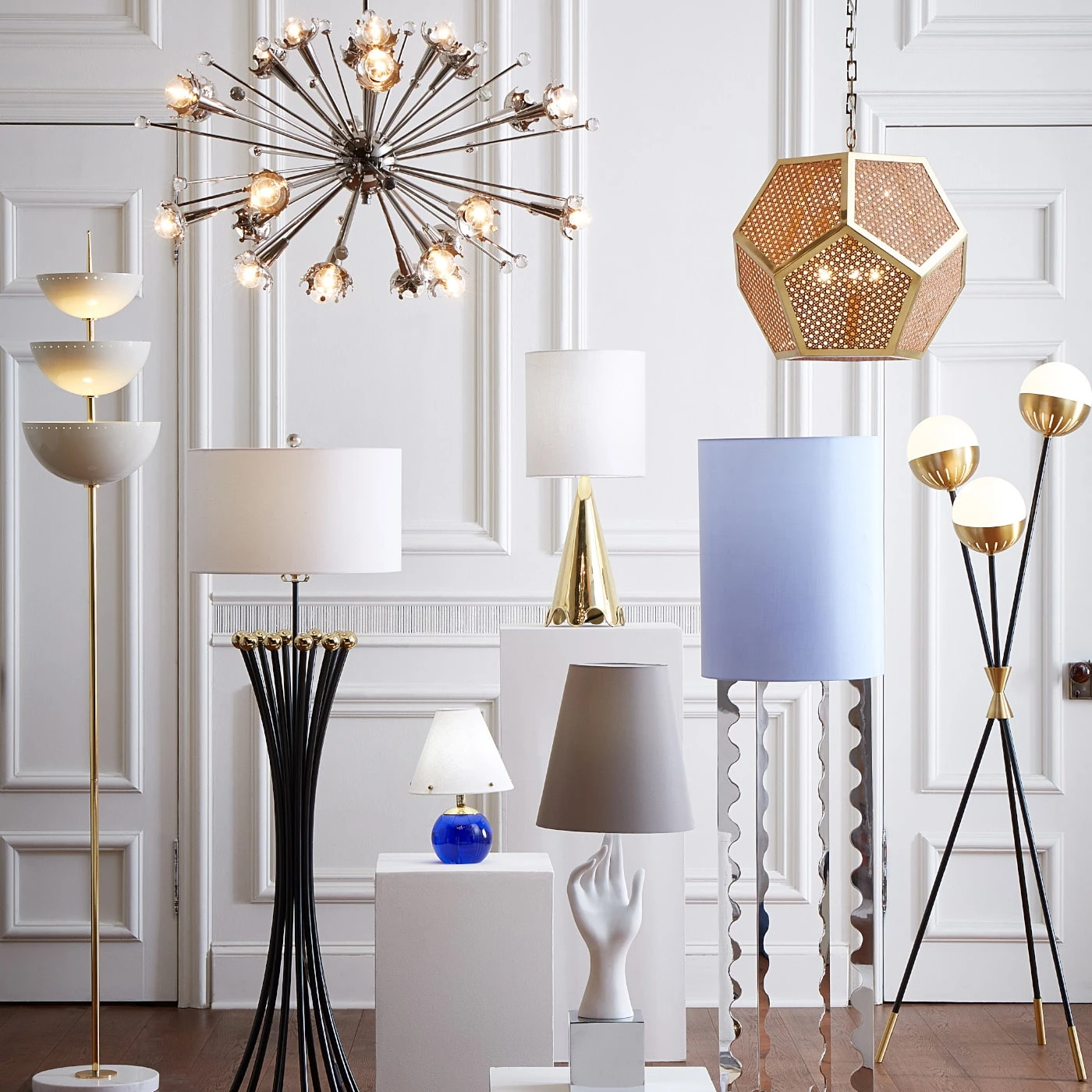 Jonathan Adler Bellport Pendant Chandeliers