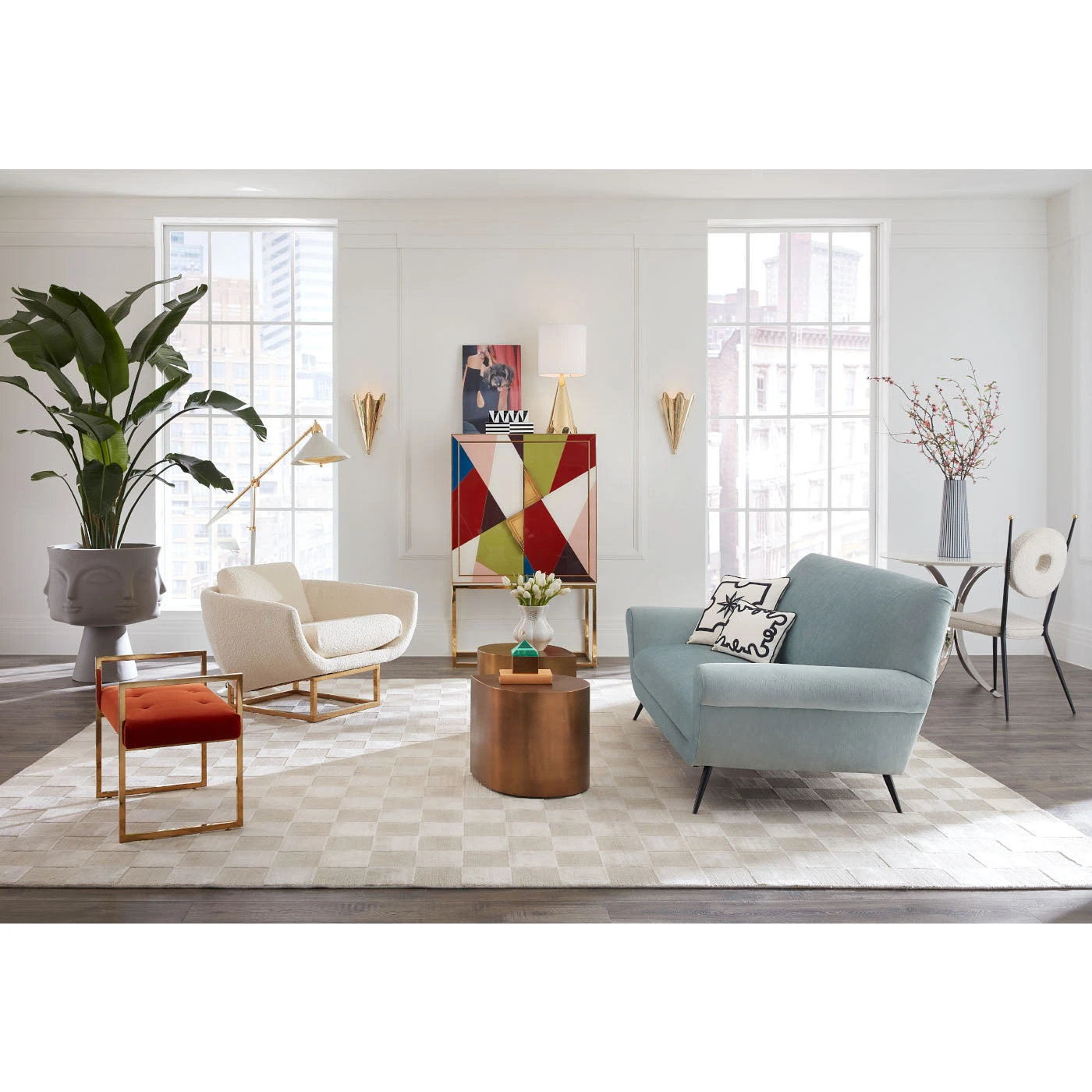 Jonathan Adler Chairs Beaumont Lounge Chair