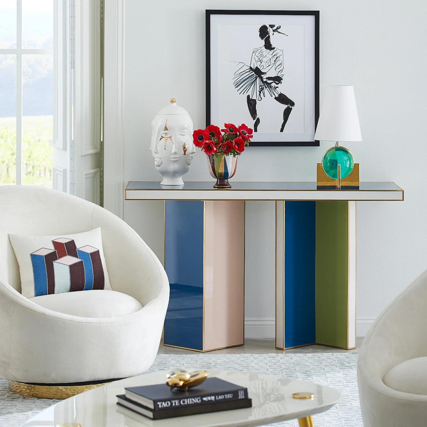 Jonathan Adler Bowls Torino Triangles Bowl