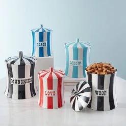 Jonathan Adler Boxes & Canisters Vice Woof Canister