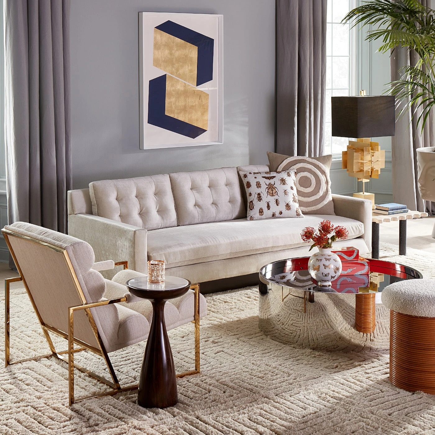 Jonathan Adler All Décor Botanist Specimen Pillow