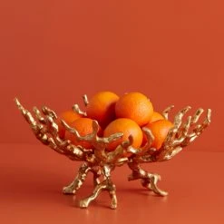 Jonathan Adler Brass Coral Bowl All New