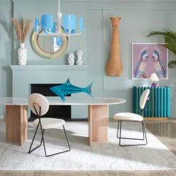 Jonathan Adler New Furniture Brussels T-Base Dining Table