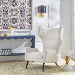 Jonathan Adler New Furniture Milano Wing Chair