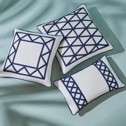 Jonathan Adler Positano Helix Outdoor Pillow