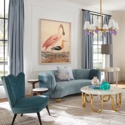 Jonathan Adler Parker Curved Sofa