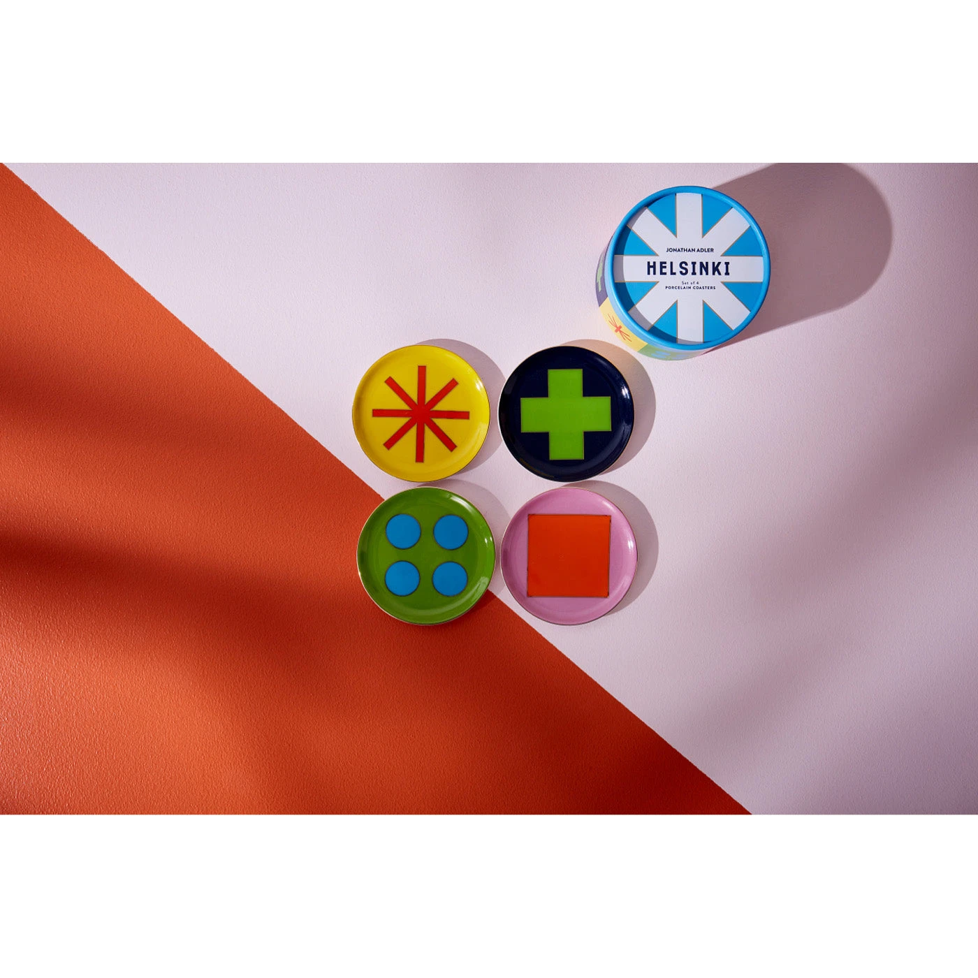 Jonathan Adler Serveware & Mugs Helsinki Coasters