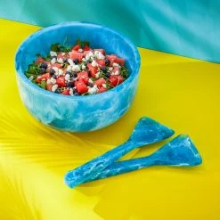 Jonathan Adler Mustique Salad Serving Set All Serveware