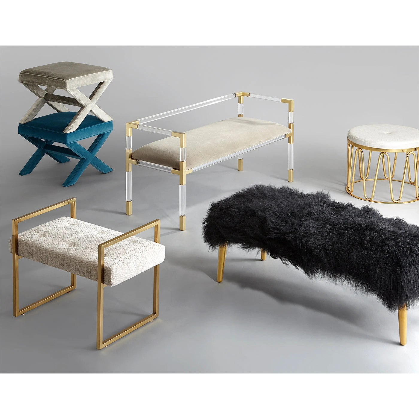 Jonathan Adler Jacques Bench Benches & Ottomans