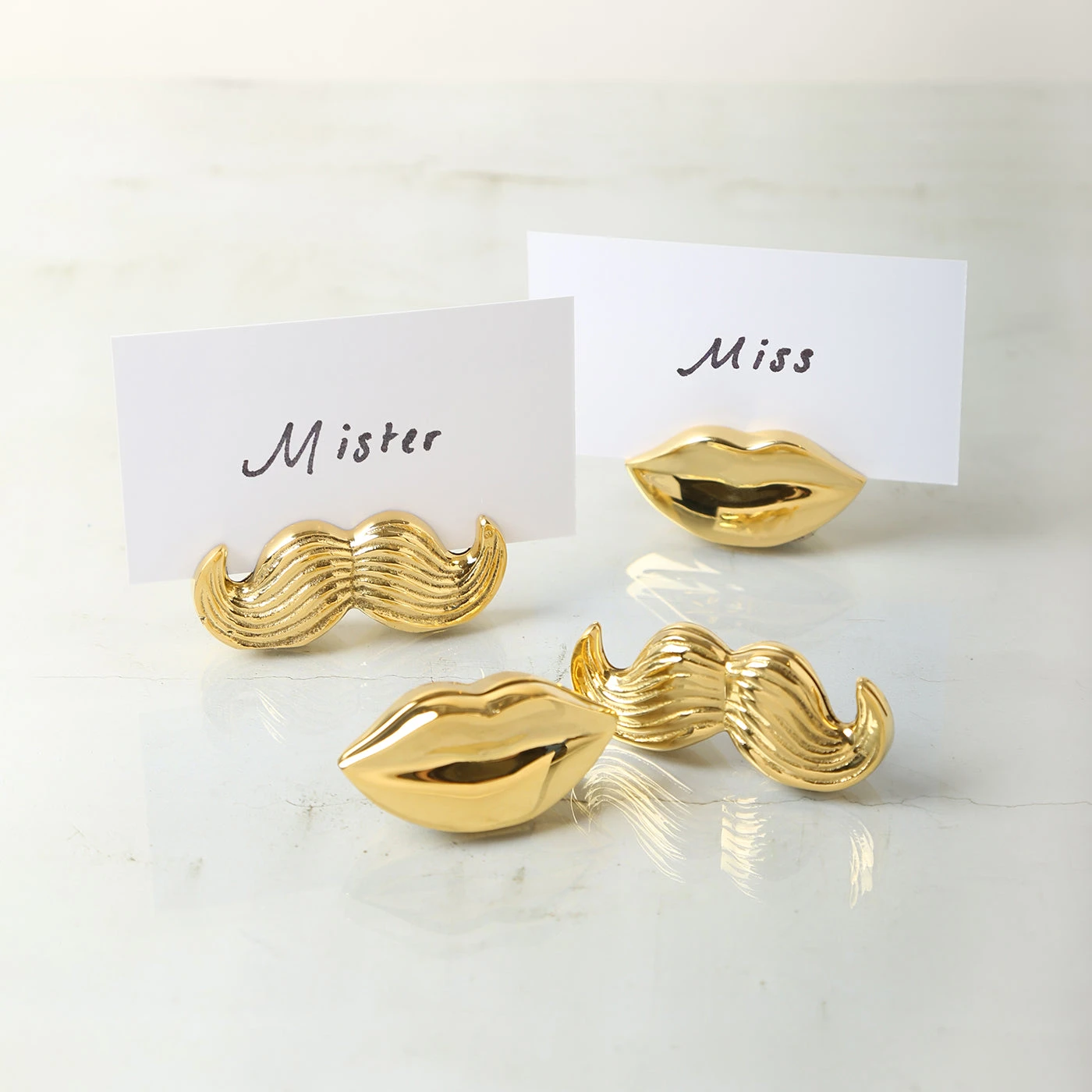 Jonathan Adler Mr. & Mrs. Muse Place Card Holders