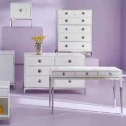 Jonathan Adler Channing Three-Drawer Console Consoles & Credenzas