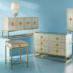 Jonathan Adler Delphine Six-Drawer Dresser Dressers & Chests