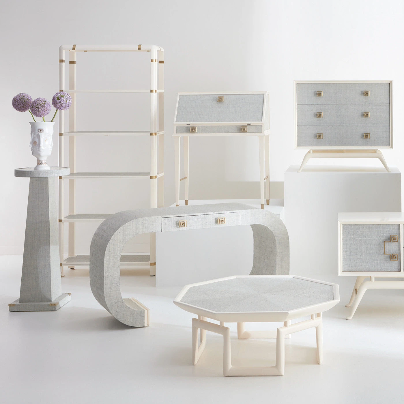 Jonathan Adler Desks Siam Secretary Desk