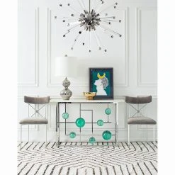 Jonathan Adler Globo Fretwork Console Consoles & Credenzas