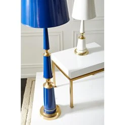 Jonathan Adler Floor Lamps Versailles Floor Lamp With Painted Shade