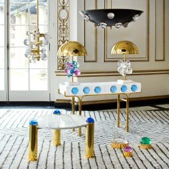 Jonathan Adler Globo Five-Light Chandelier