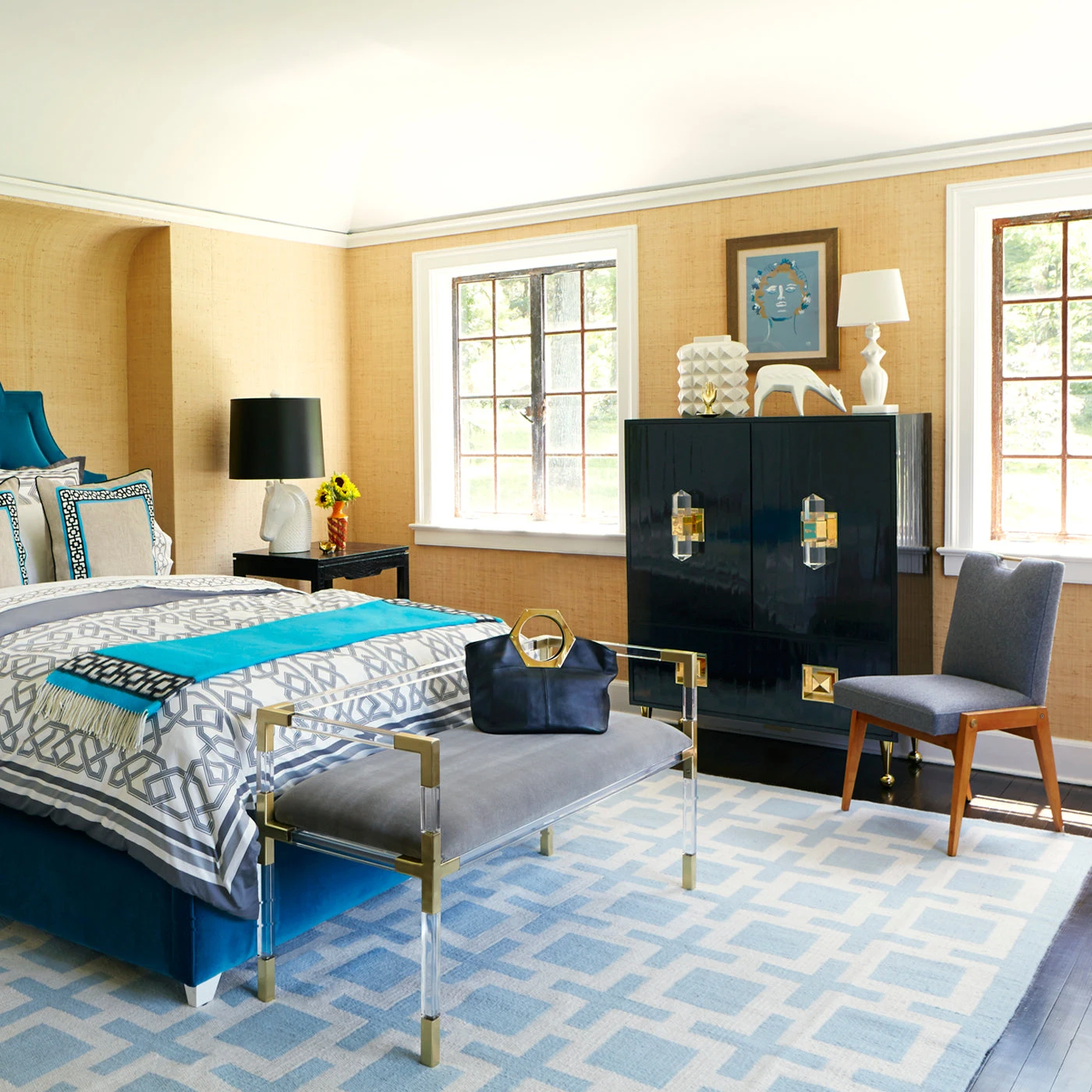 Jonathan Adler Crawford Cabinet Étagère & Cabinets