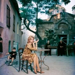 Jonathan Adler Slim Aarons "Melina Mercouri" Photograph