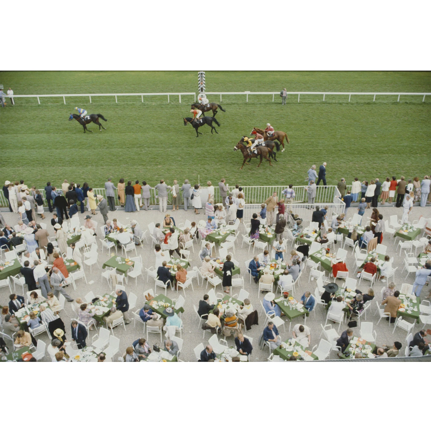 Jonathan Adler Photography Slim Aarons "Racing At Baden Baden" Photograph