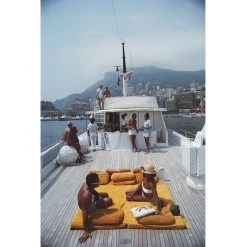Jonathan Adler Slim Aarons "Scotti's Yacht" Photograph Photography
