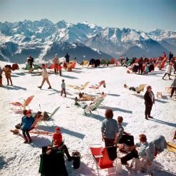 Jonathan Adler Slim Aarons “Verbier Vacation” Photograph Photography