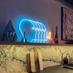 Jonathan Adler YELLOWPOP X Jonathan Adler Atlas Long, LED Neon Sign
