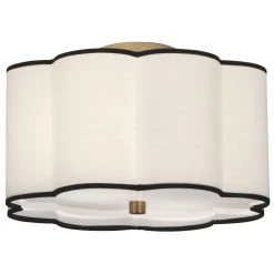 Jonathan Adler Flush Mounts Axis Semi Flush Mount