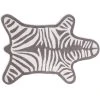 Jonathan Adler Bath Accessories Reversible Zebra Bath Mat